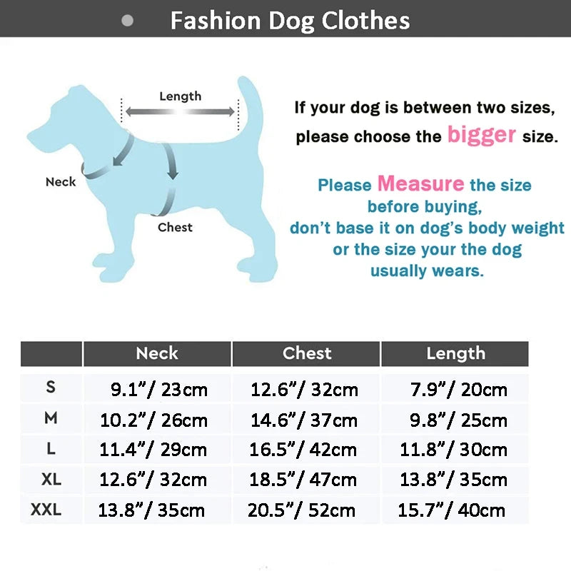 roupas para cachorro 100% algodão